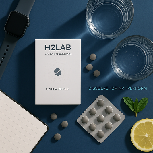 H2 Molecular Hydrogen Tablets — Unflavoured (90 Effervescent Tabs)